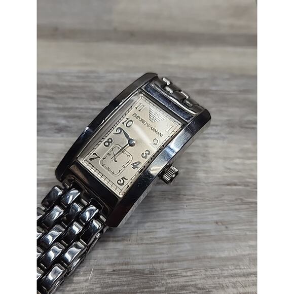 EMPORIA ARMANI, LADIES WATCH AR1070, SUB SECOND DIAL, QUARTZ, STAINLESS STEEL main image 5
